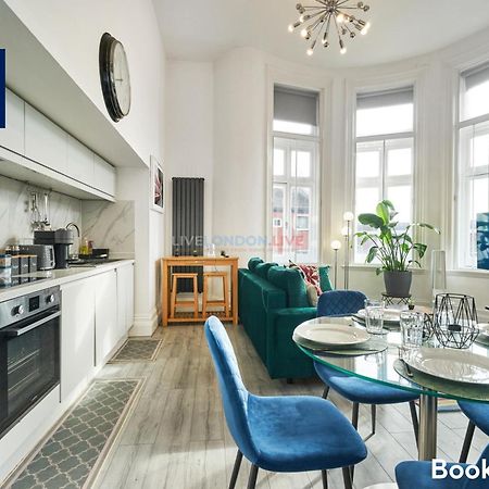 Last-Minute Specials L Sleeps Up To 4 Guests L One-Bedroom Apartment With King Bed And High Ceilings Near Camden By Live London Short Lets & Serviced Accommodation מראה חיצוני תמונה