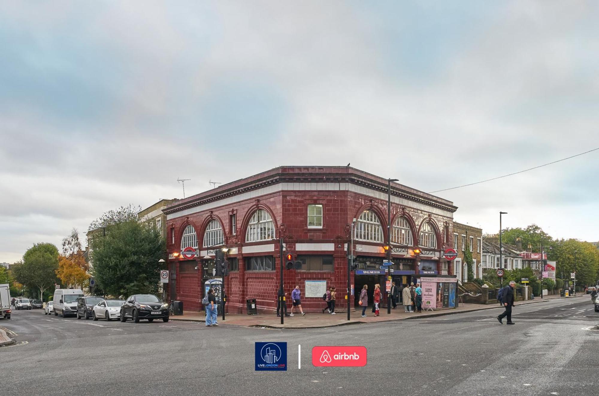 Last-Minute Specials L Sleeps Up To 4 Guests L One-Bedroom Apartment With King Bed And High Ceilings Near Camden By Live London Short Lets & Serviced Accommodation מראה חיצוני תמונה