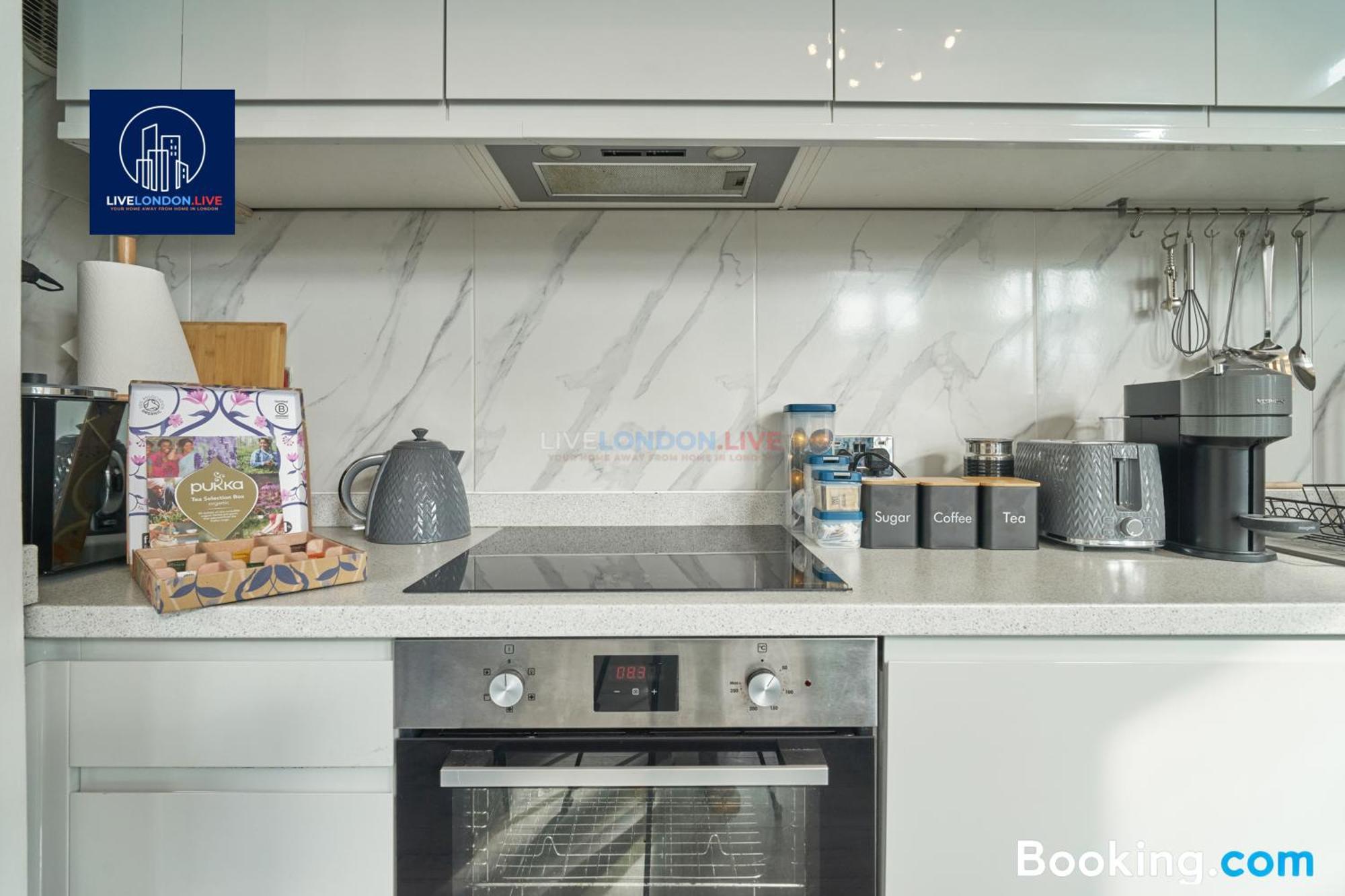 Last-Minute Specials L Sleeps Up To 4 Guests L One-Bedroom Apartment With King Bed And High Ceilings Near Camden By Live London Short Lets & Serviced Accommodation מראה חיצוני תמונה